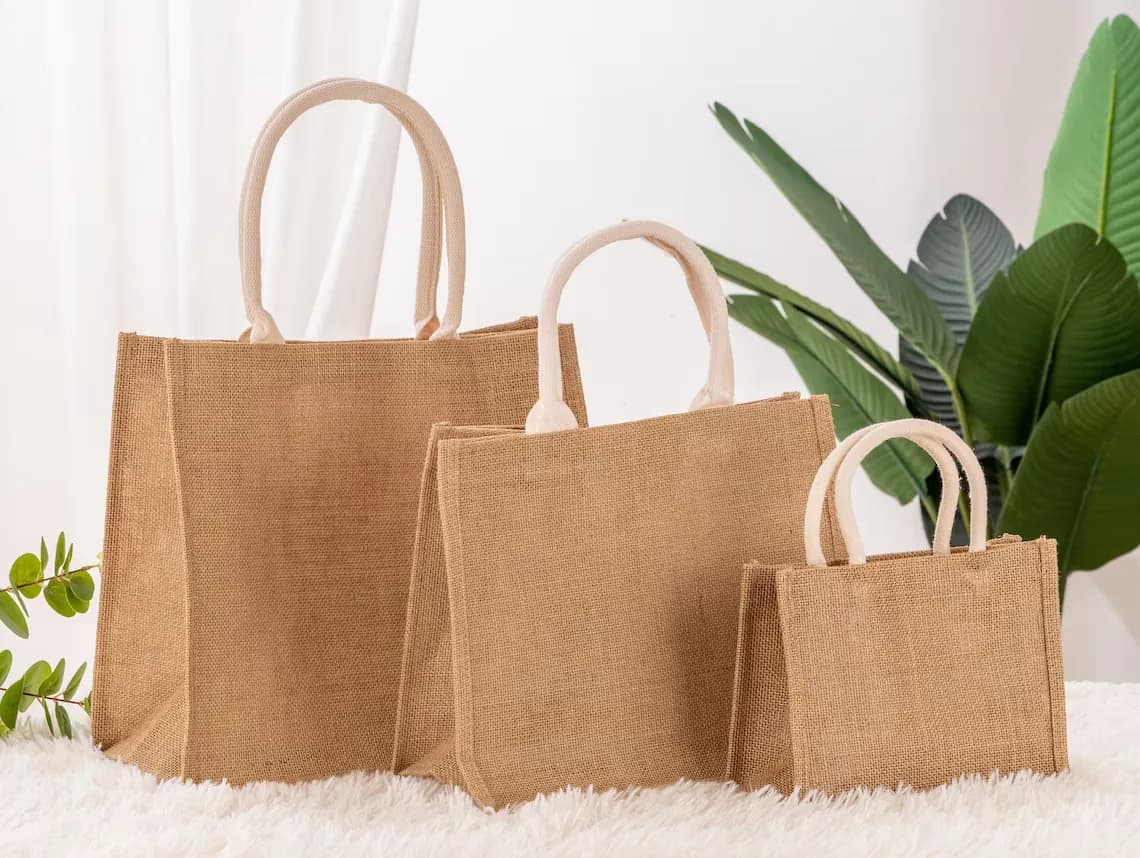 Marwal jute hessian bags in three sizes
